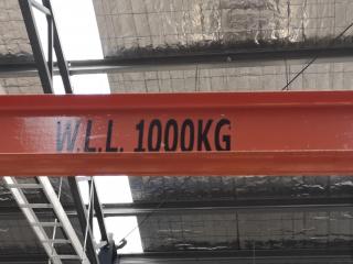 Hafco Mobile Girder Rail, 1000kg Capacity