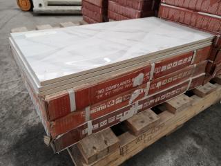 600x300mm Ceramic Wall Tiles, 2.7m2 Coverage