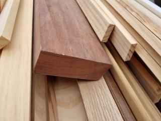 Mixed Lot of Softwood & Hardwood Boards, Edging, & More