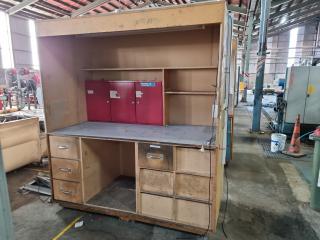 Enclosed Workbench Workstation