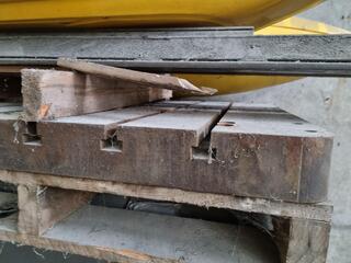 Large Steel T-Slot Mill Table, 1740x1220x95mm