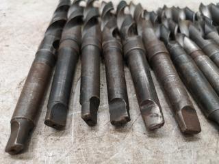 15x Mill Drills w/ Morse Taper Shanks