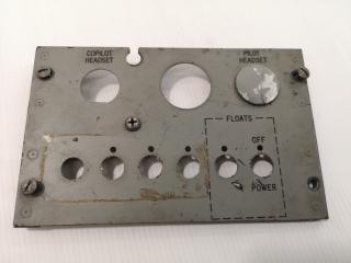 2x Helicopter Control Panel Units