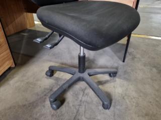 Office Corner Workstation Desk w/ Mobile Drawer & Chair