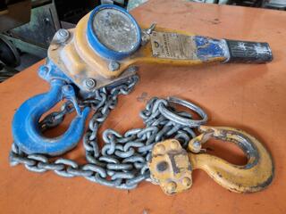 1.6-Ton Ratchet Lever Chain Block by Pacific Hoists