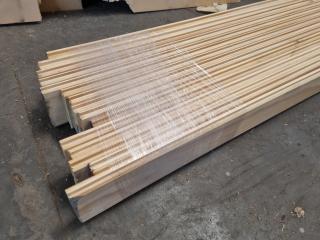 15x Tongue & Groove Cut Wood Boards