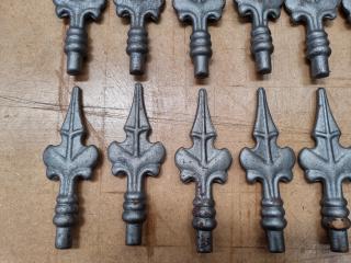 36 Iron Finials