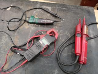 3x Assorted Electrical Testers
