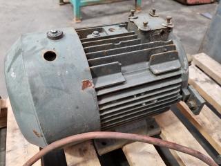 3x Assorted 3-Phase Induction Motors