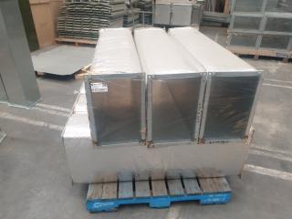 6 x Insulated Straight Ductwork Lengths