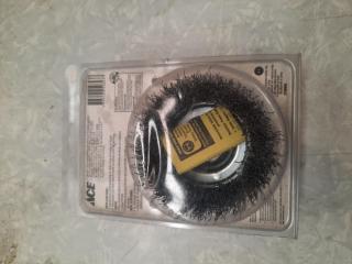 Pair of Wire Cup Brushes NEW