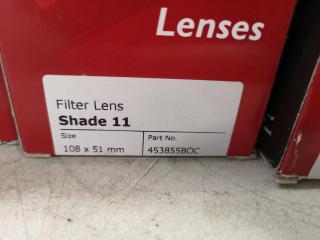 BOC 108x51mm Welding Lenses, Bulk Lot