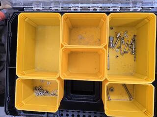 3 x DeWalt Bins and Contents