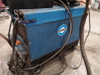 Miller DeltaWeld 650 CY50 Welder w/ Wire Feeder & Cooling Unit