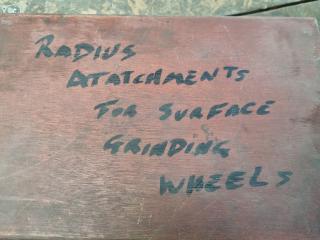 Grinding Wheel Radius Attachment Set