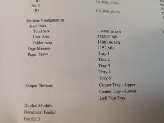 Fuji Xerox DocuCentre-V C2263 Office Multifunction Laser Printer