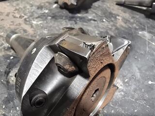 3 x NT40 Milling Machine Face Cutters 