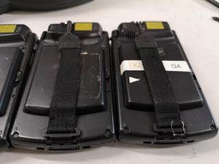 4x Symbol MC50 Mobile Handheld Computers w/ Charging Cradle