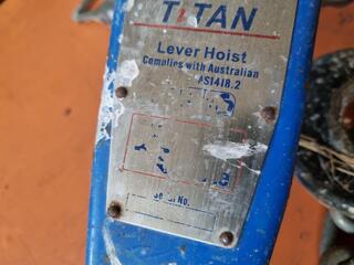 Titan Ratchet Lever Chain Block