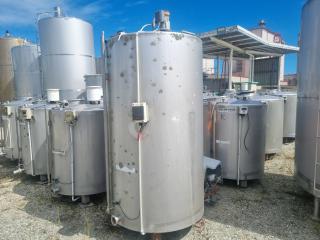 2000 Litre Stainless Tank
