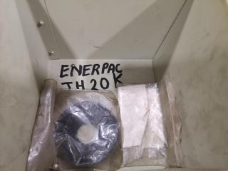 Enerpac Wall Mount Cabinet w/ Assorted Enerpac Spare Parts & More