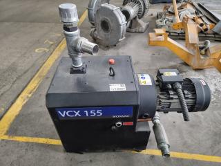 WonVac VCX155 3 Phase Rotary Claw Vacuum Pump