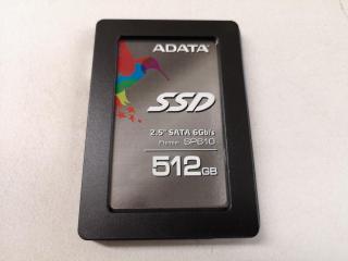 Adata 512Gb 2.5" SATA SSD Storage Drive
