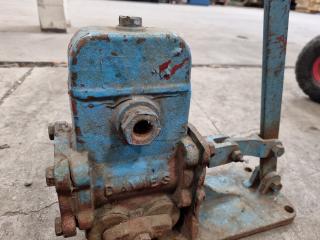 Vintage Hand Actuated Pump by Davies