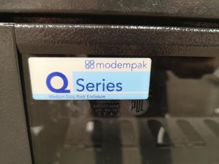 Q-Series Medium Mobile Server Network Cabinet Enclosure by ModernPak