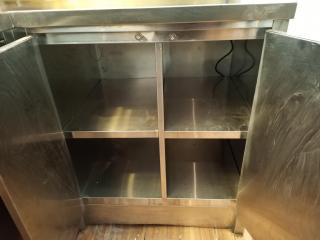 Stainless Bar or Reception Counter