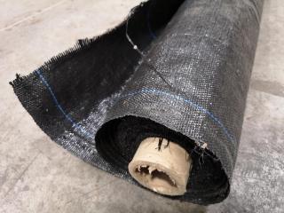 Roll of Black Wolven Agricultural Sheeting Material