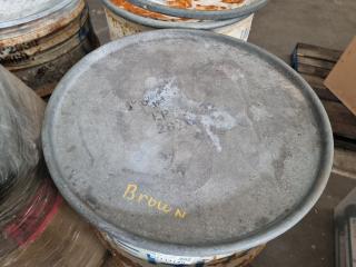 Barrel of Brow  Frit Enameling Powder