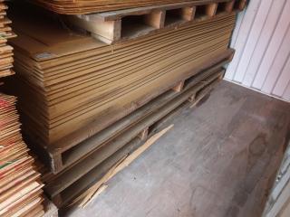 Pallet of 10mm MDF Sheets and Some Ply