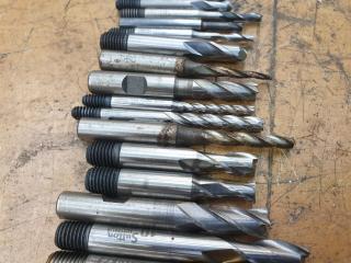 Large Lot of Small Mill Cutters