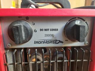 IronHorse 2000W Industrial Fan Heater