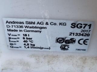 Stihl Backpack Sprayer SG71