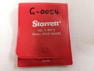 Starrett Small Hole Gage Set S829EZ