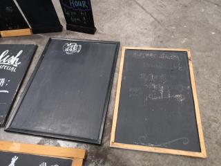 Rustic Chalk Writable Signage for Cafe Restaurant