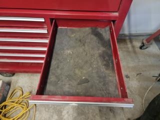 12 Drawer Superwide Tool Trolley with Ball Bearing Slides and Worktop.