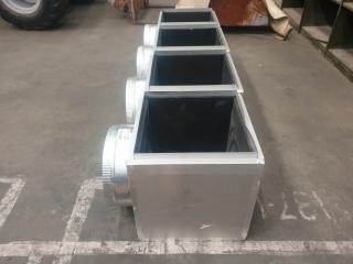 4 x Insulated Ductwork Grille Boxes