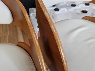 4x Modern Adjustable Bar Chairs Stools