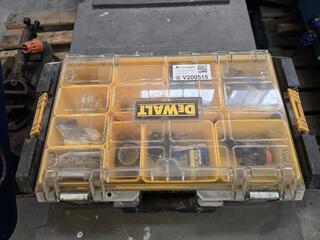 DeWalt Stacking Bin and Contents