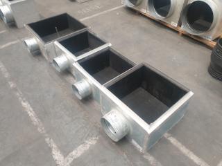 4 x Insulated Ductwork Grille Boxes