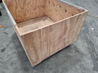 Mobile Plywood Storage Box