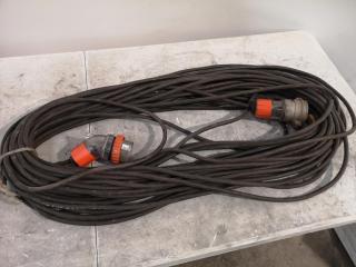 50m 3-Phase Power Extension Cable Lead