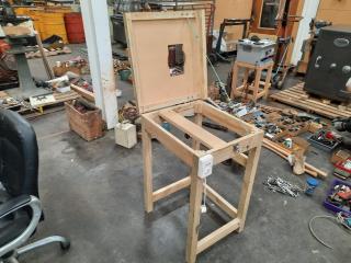 Small Custom Built Workshop Table