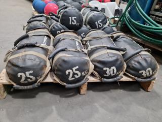 10x Titan Strength Bags  Assorted Weights