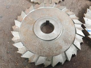 8 Large Diameter Milling Cutters