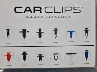 Assorted Car Clips and Blanking Sets