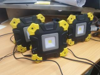 3 x Led Work Lights